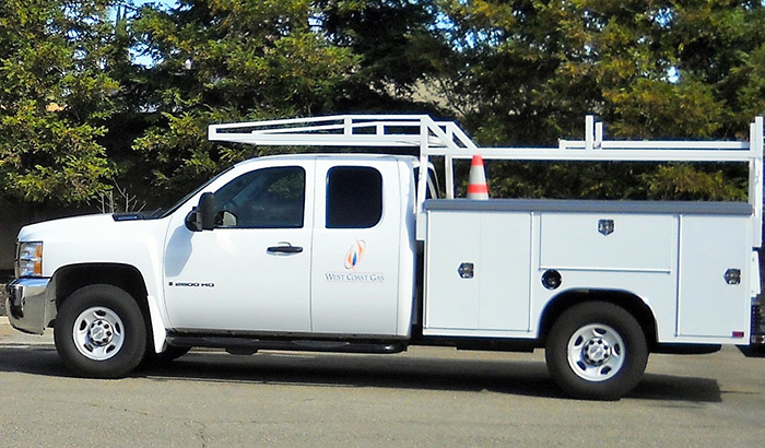 West Coast Gas - Work Truck